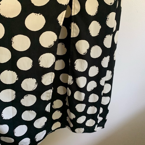 🛍 Tea & Cup Polka Dot Maxi Skirt - Picture 2 of 5
